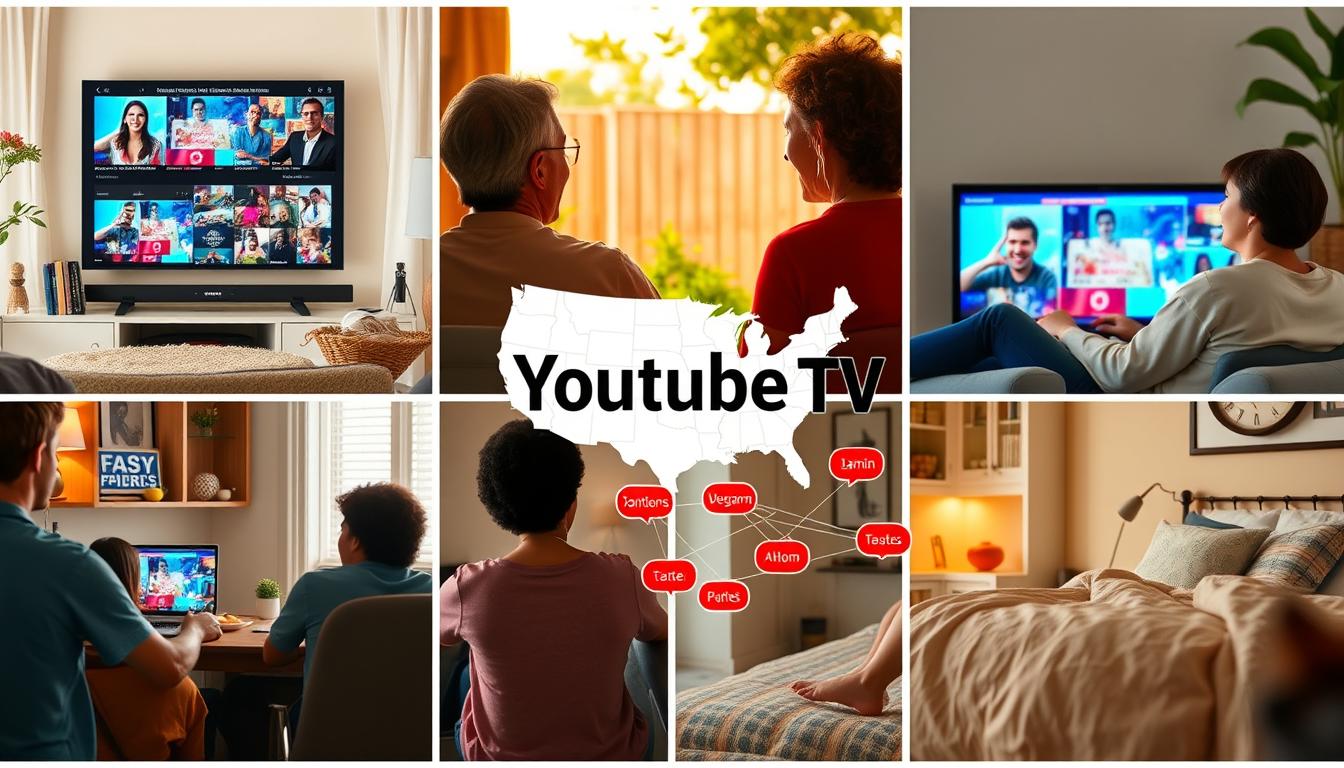 youtube tv family sharing different states